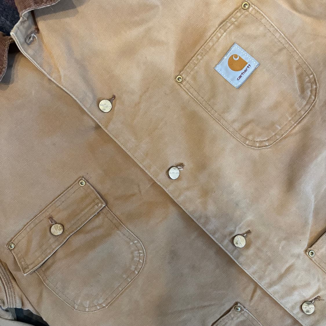 90년대 미국 빈티지 칼하트 초어 자켓 상품이미지5