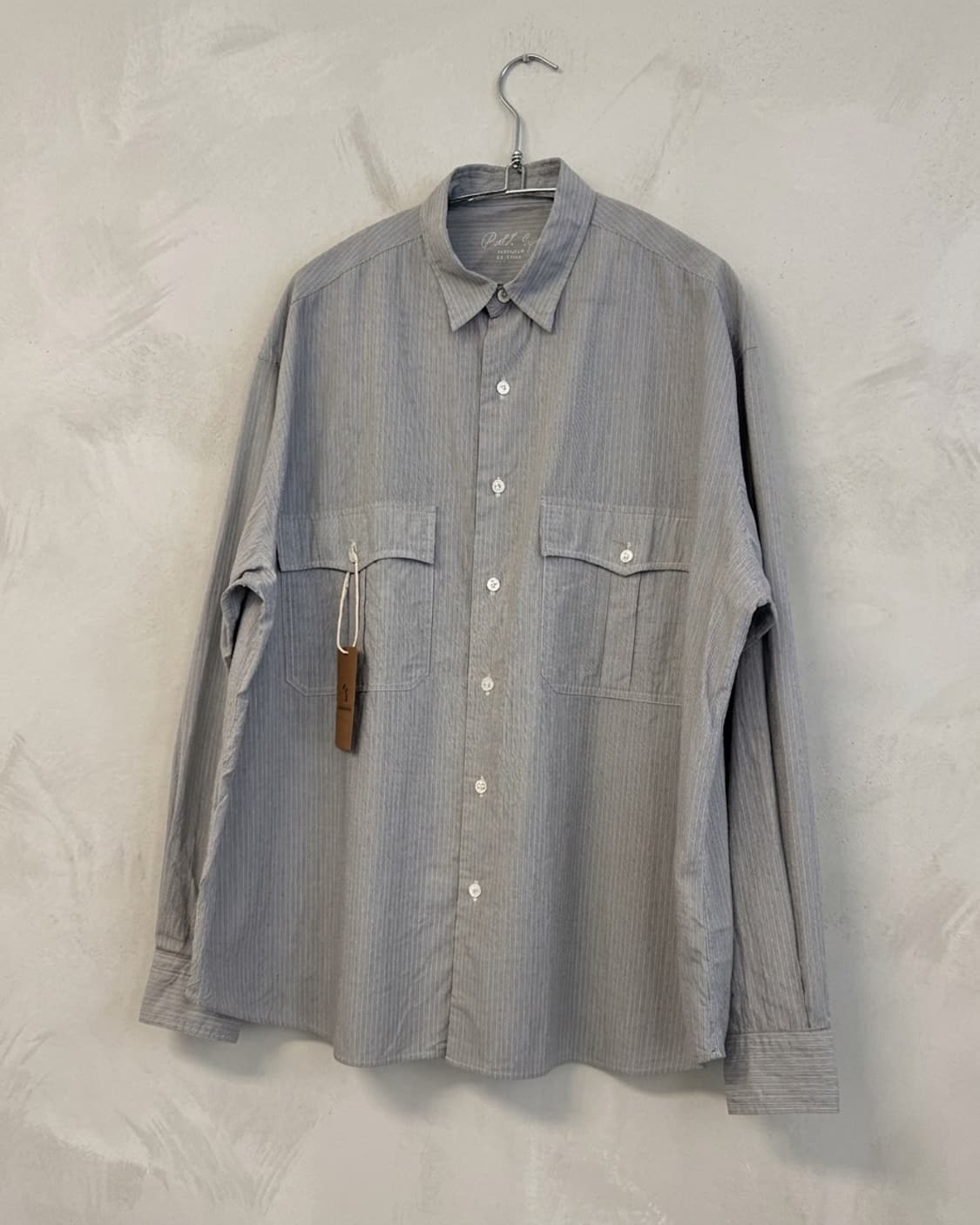 포터클래식 롤업 스트라이프 셔츠 상품이미지1