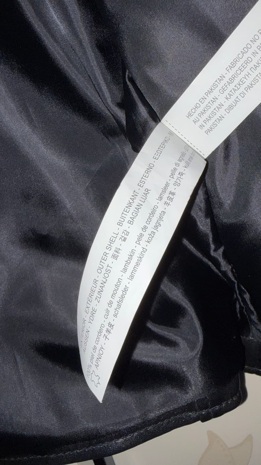 자라 바이커 레더 자켓 (M 사이즈) 상품이미지5