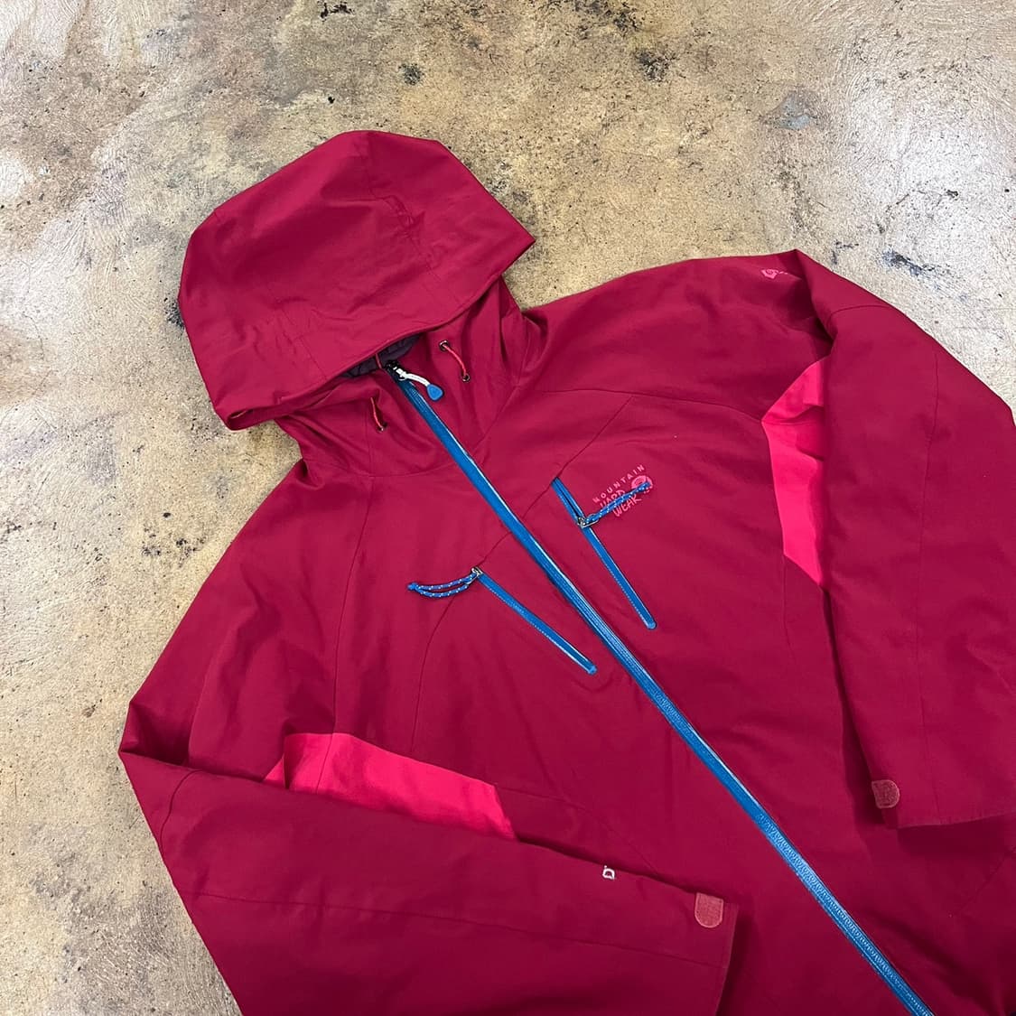[정품/L] 마운틴 하드웨어  후드 자켓 버건디 b15 상품이미지1