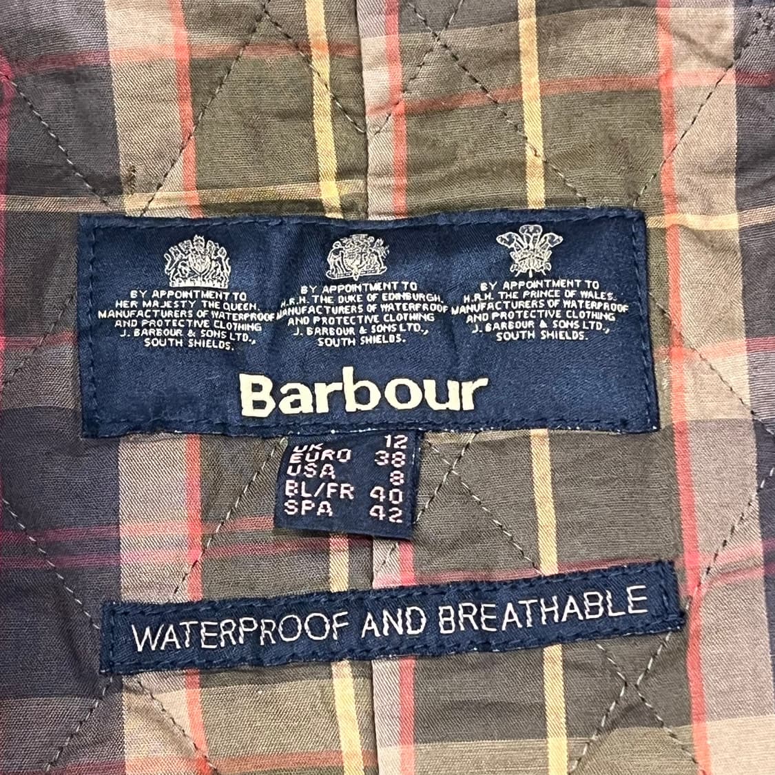 바버 비드널 후드자켓 s10192 상품이미지8