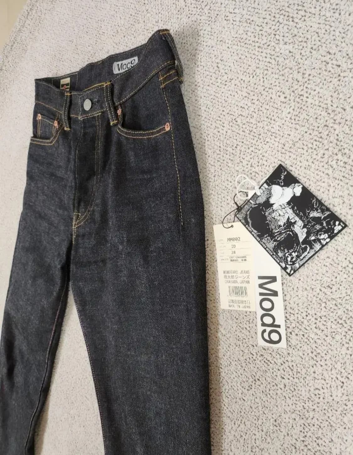 모드나인 x 모모타로 MODE1 청바지/ 28사이즈 상품이미지2