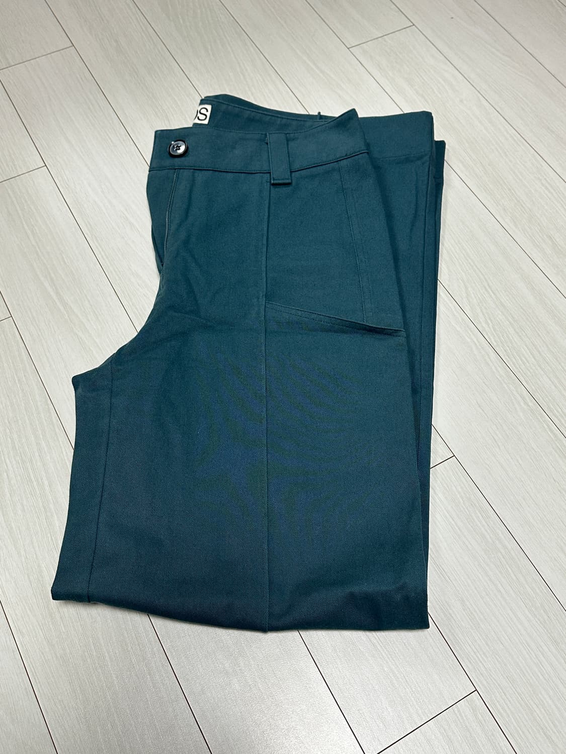 에토스 트윌 코튼 팬츠 sea blue 상품이미지3