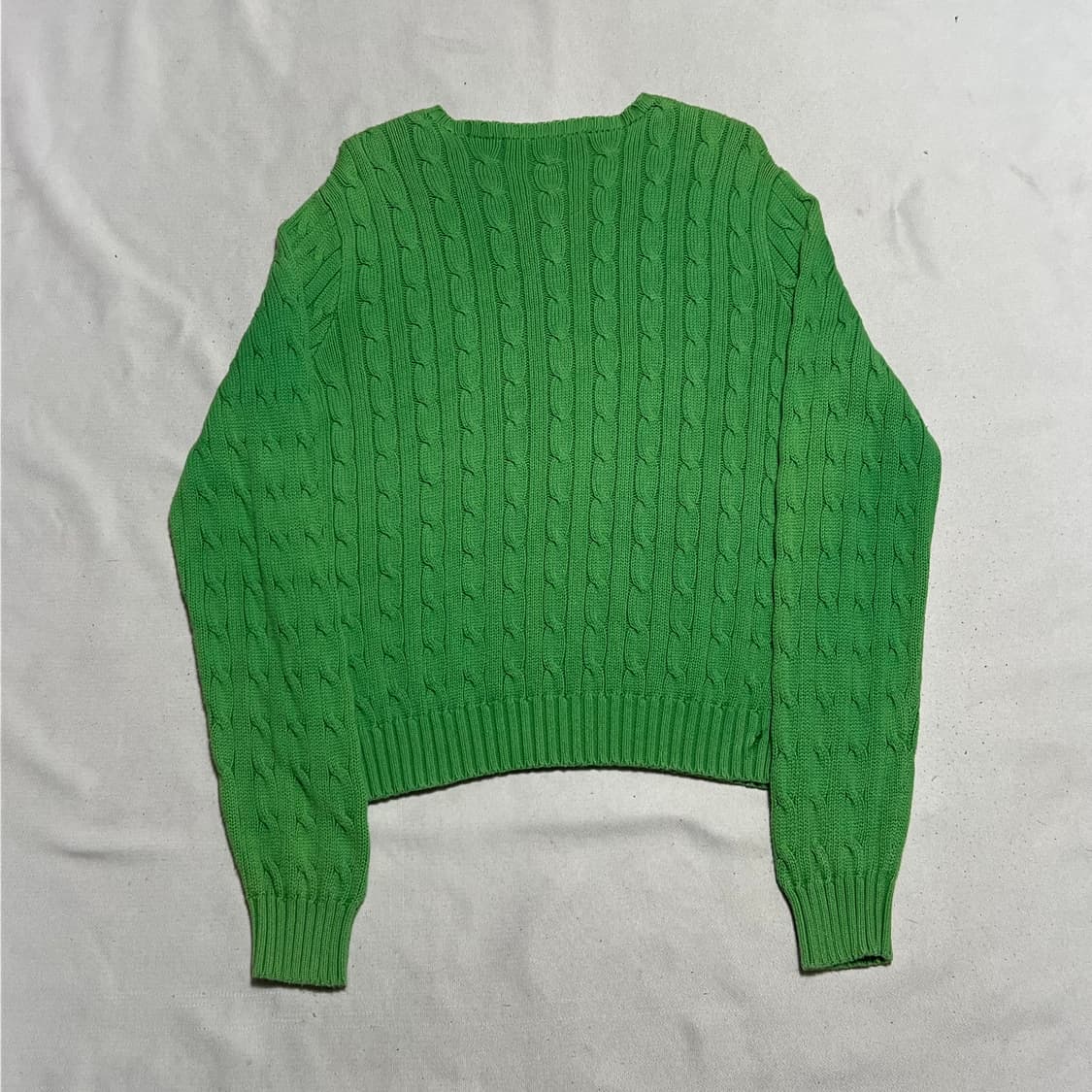 XL 폴로랄프로렌 여성용 코튼 케이블 니트 상품이미지3