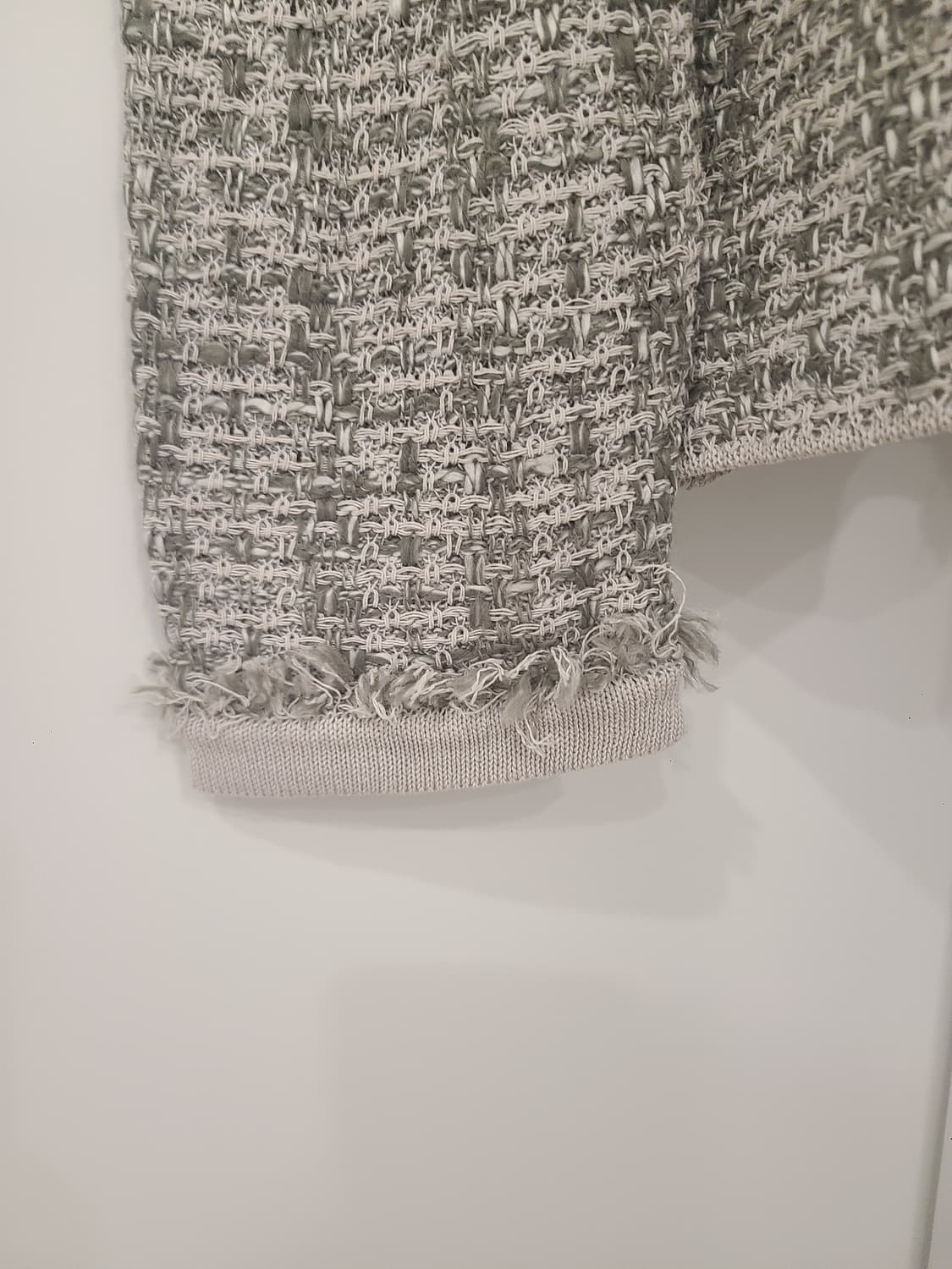 베이지  트위드 가디건 상품이미지3