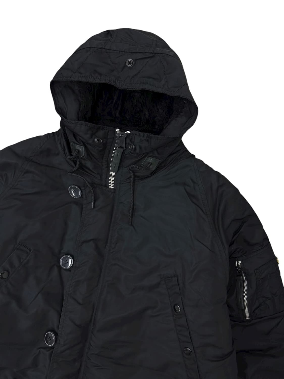 알파인더스트리 N3B 블랙 (L~XL) 상품이미지2