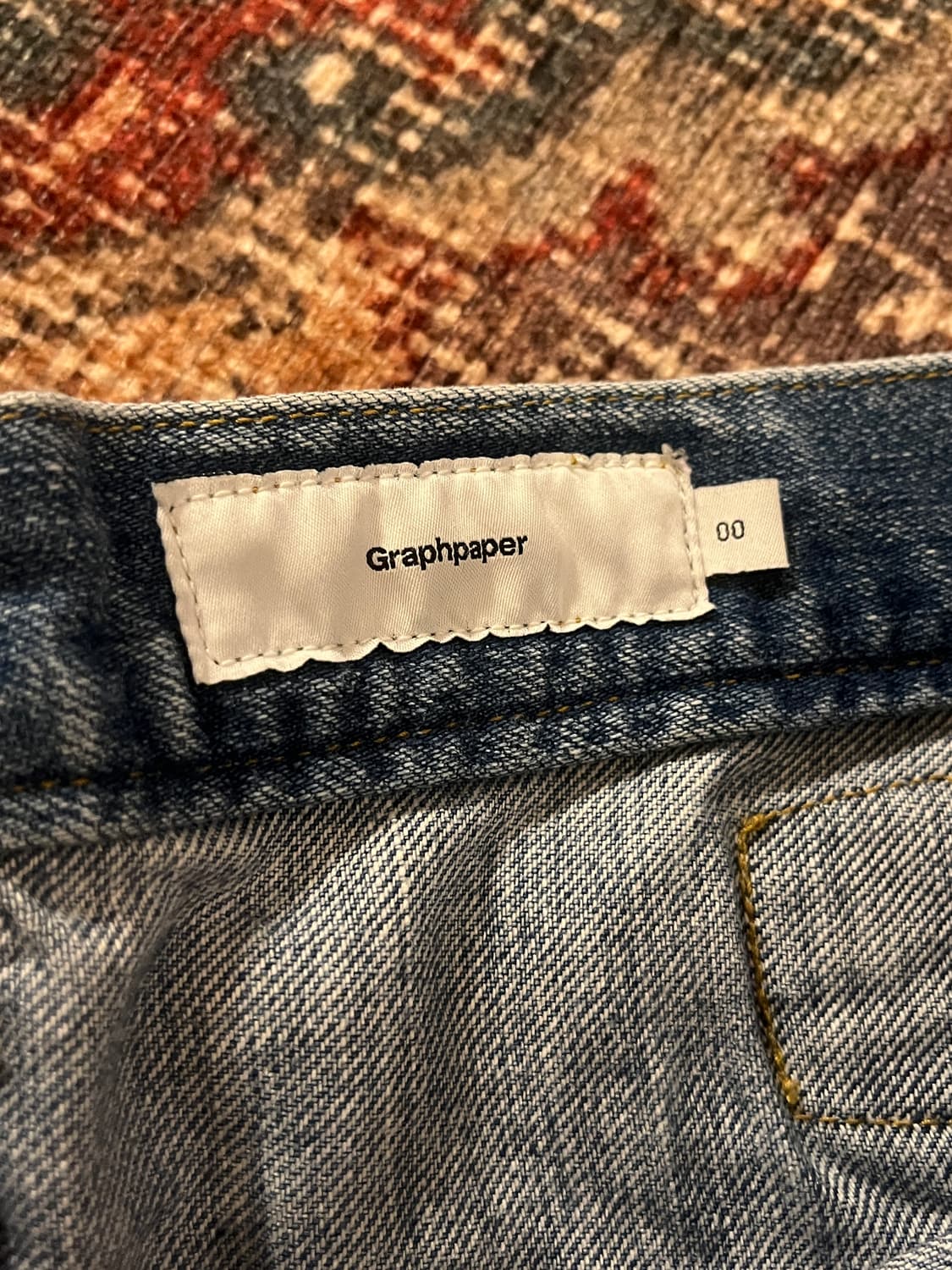 Graphpaper 그라프페이퍼 여성 데님 팬츠 상품이미지7