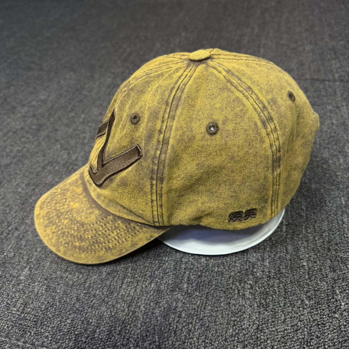 openyy 오픈와이와이 빅로고 워싱 볼캡 상품이미지2