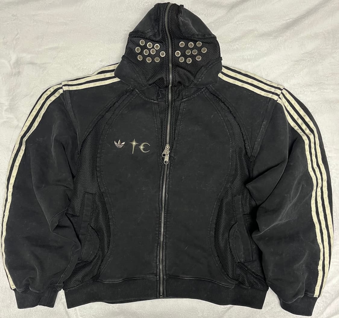 [XL]아디다스 떠그클럽 후드집업 블랙 상품이미지1