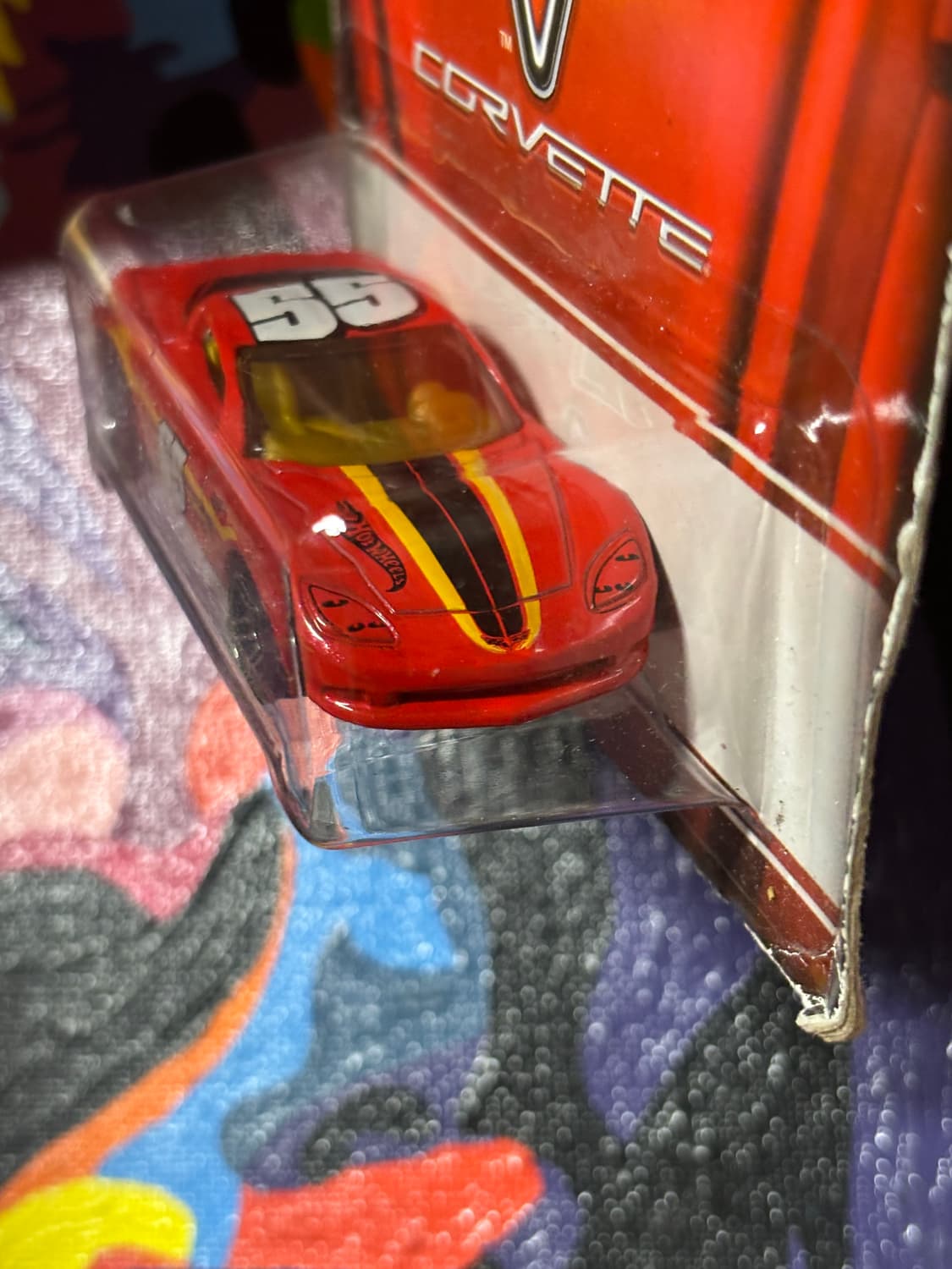 빈티지)미개봉) 핫휠 c6 콜벳 다이캐스트 인테리어 소품 상품이미지6