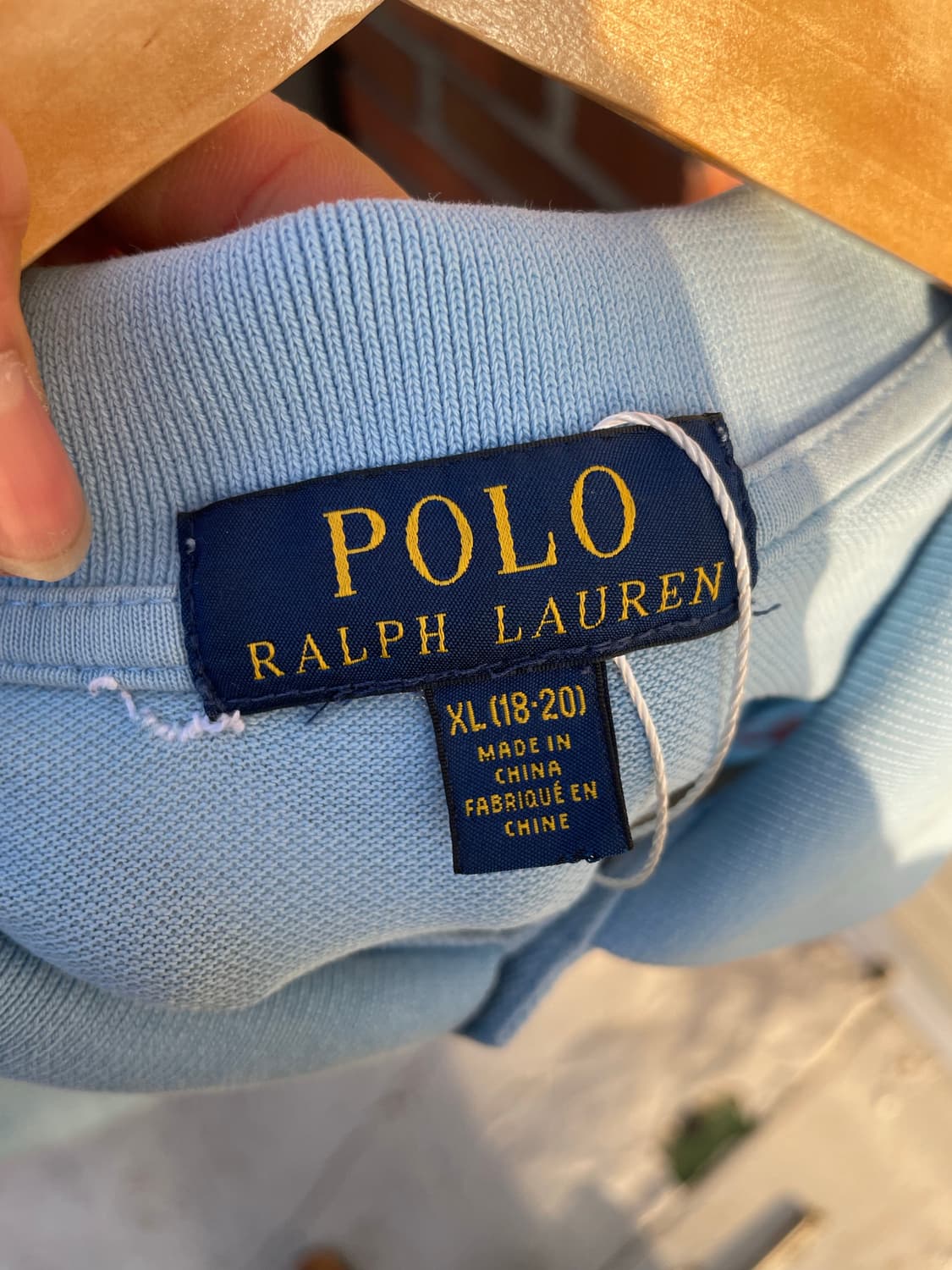 폴로랄프로렌 빅포니 스카이 pk티셔츠 상품이미지6