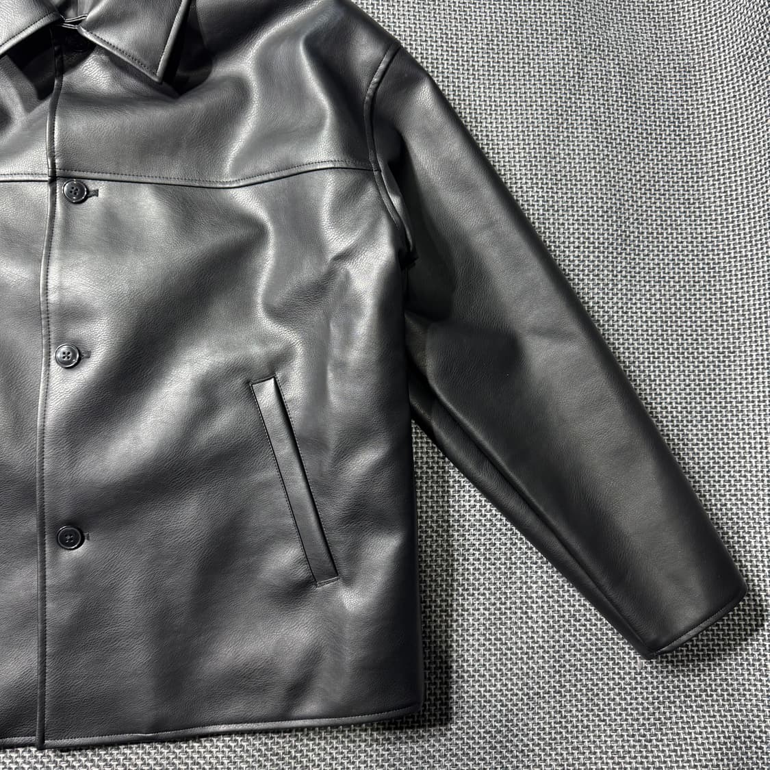프릭스스토어 레더 자켓 블랙 ( L/OLD-8235 ) 상품이미지4