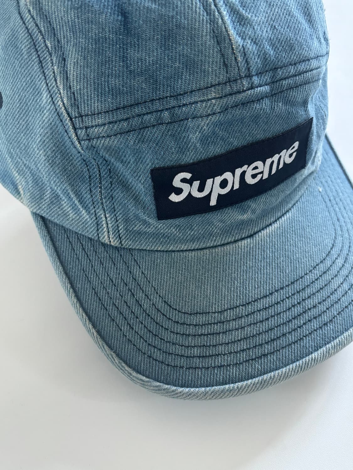 SUPREME 슈프림 워시드 치노 트윌 데님 캠프캡 상품이미지2