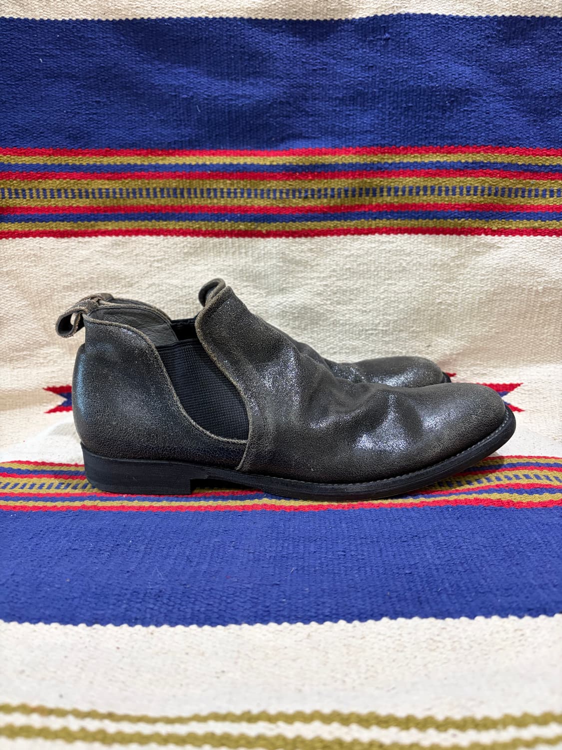 알프레도 바니스터 크랙 드레이프 사이드고어 부츠 상품이미지3