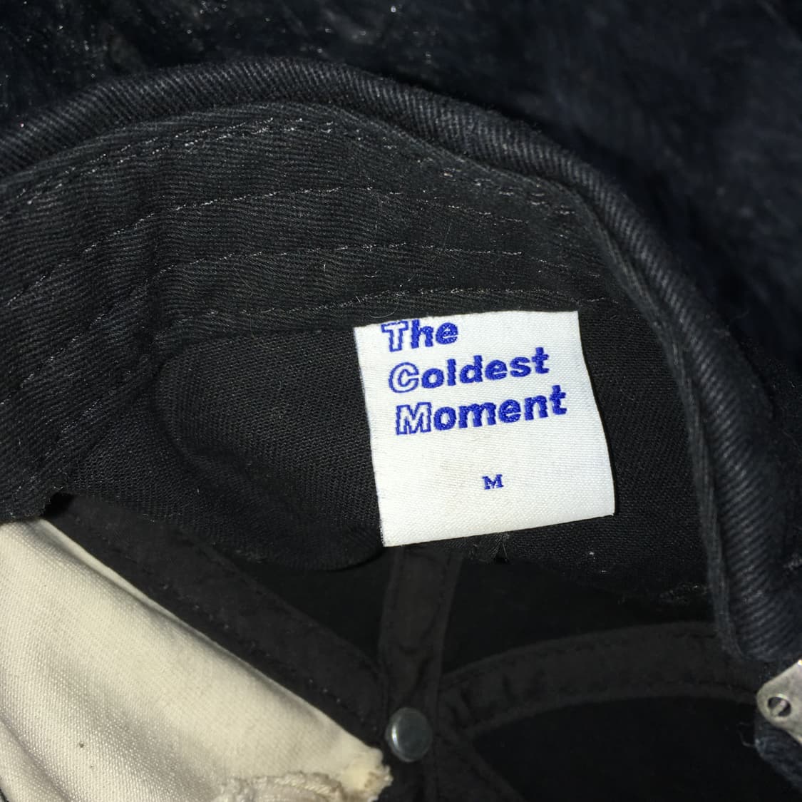 투티/0357 THE COLDEST MOMENT 배색 캡 빈티지 Y2K 상품이미지5