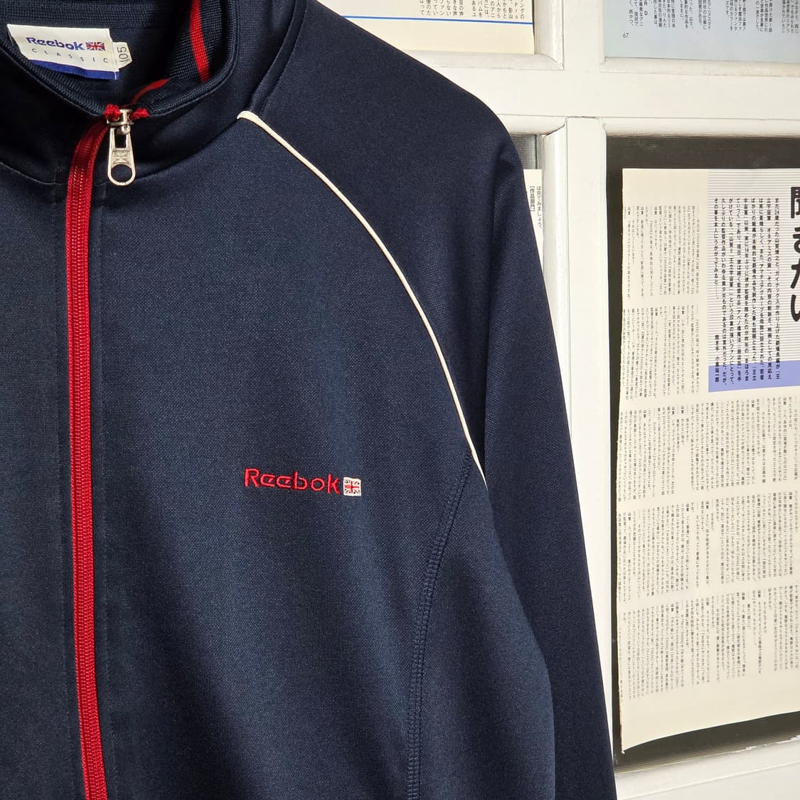 리복 네이비 레드 라인 져지 상품이미지4