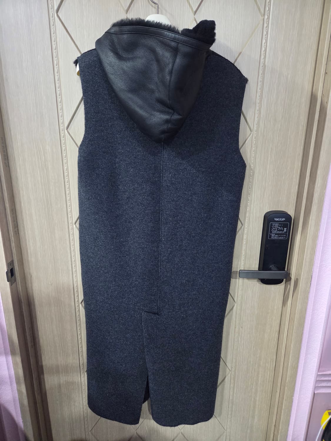 후드 롱 베스트조끼 상품이미지2