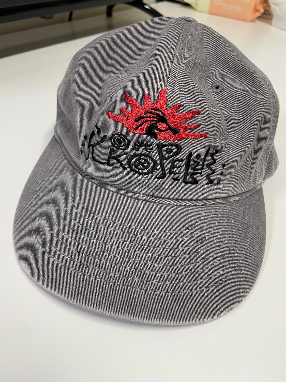 마스컴퍼니 해칭룸 코코펠리 캡 차콜 상품이미지4