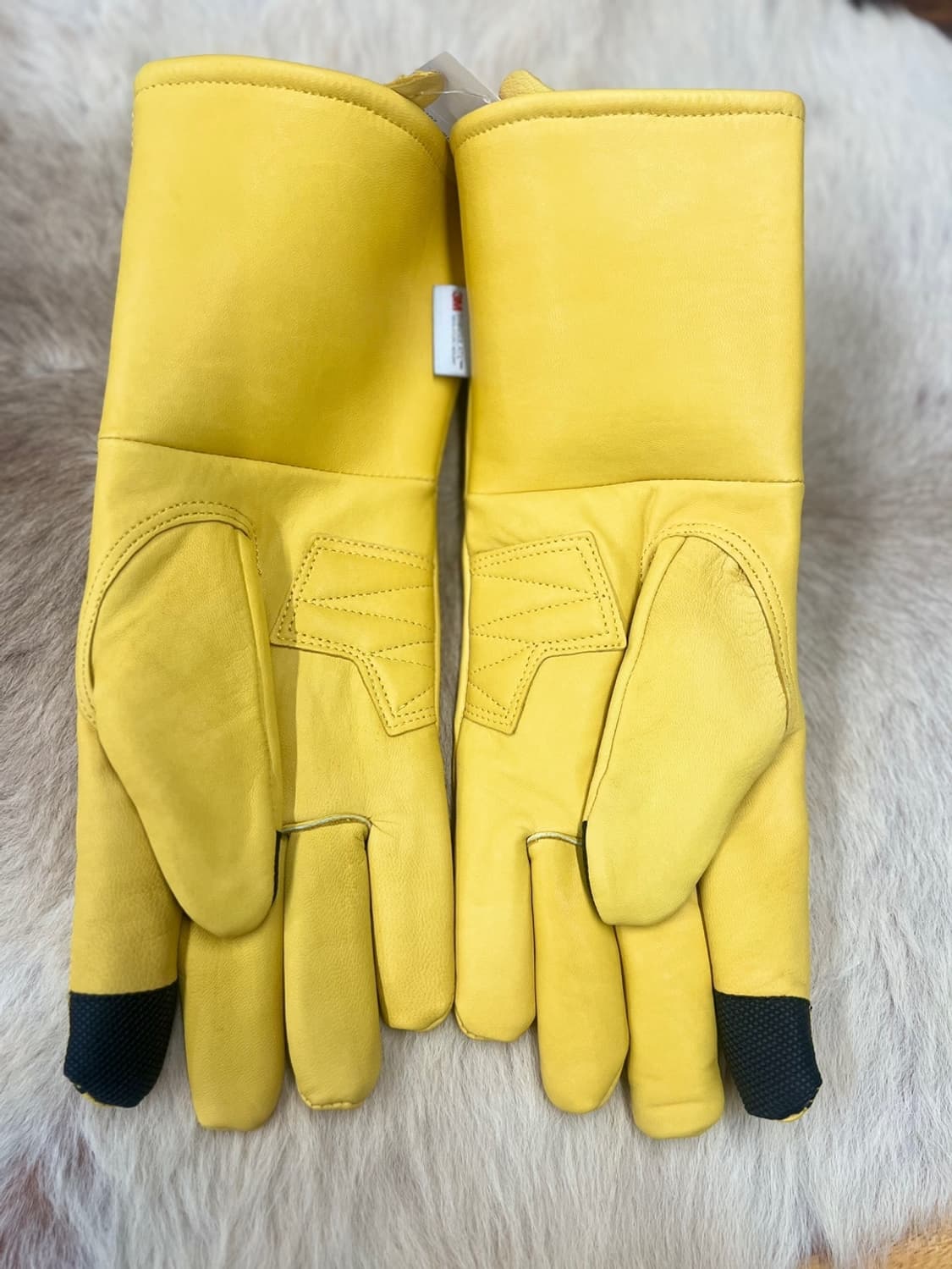 옐로우 GAUNTLET WINTER LONG GLOVE 상품이미지5