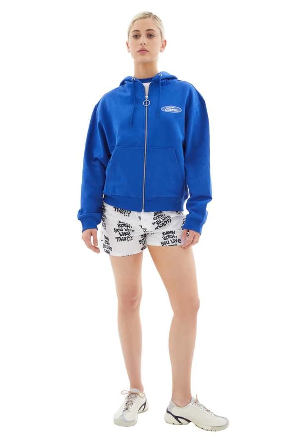 [S] skyhighfarm 스카이하이팜 후드집업 블루  상품이미지2