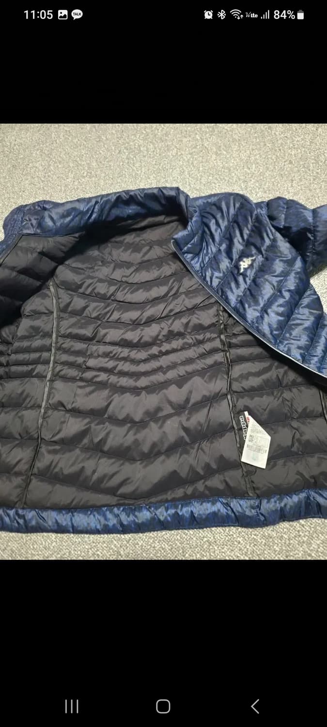 카파 엑스콤바트 경량 패딩 M 95 정사이즈 로 85-90  적당 상품이미지6