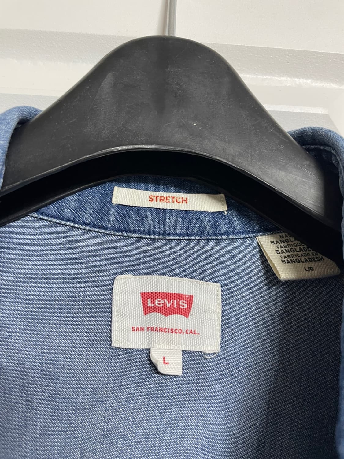 리바이스 데님 셔츠 상품이미지4