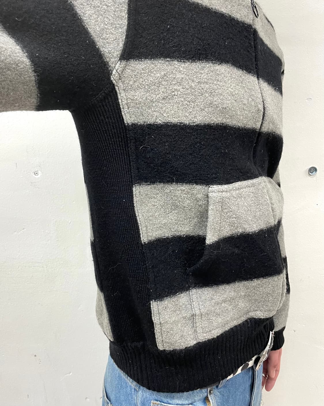 Beams Stripe Grey Jacket  상품이미지3