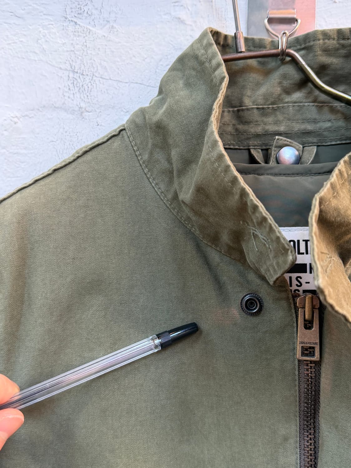 Zadig&Voltaire 자딕앤볼테르 야상 코트 XS (내피포함) 상품이미지8