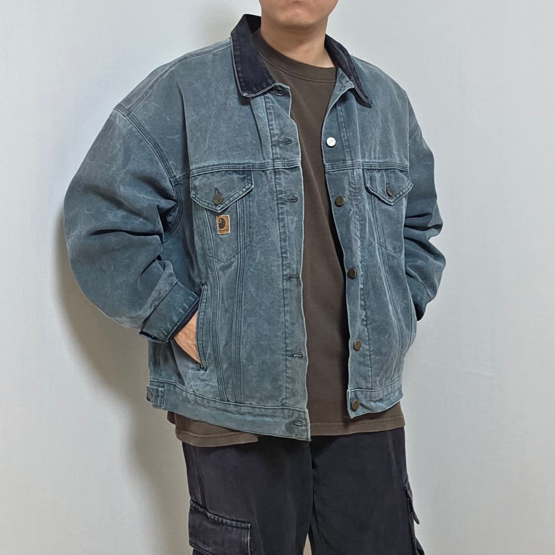 칼하트 트러커 자켓 j10 htg 칼하트 디트로이트 자켓 칼하트 자켓 상품이미지1