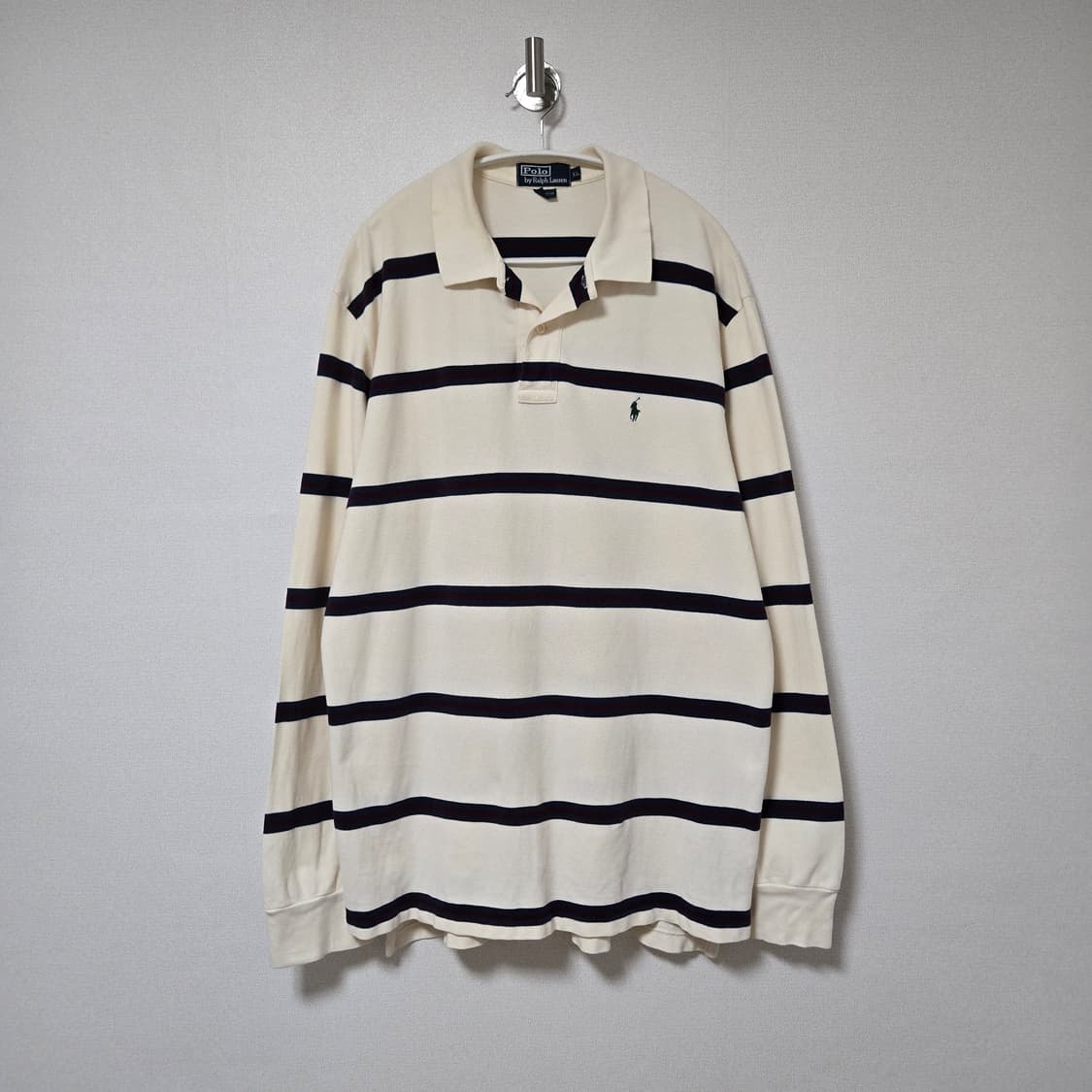 폴로랄프로렌 스트라이프 카라긴팔티셔츠 / 남성 티셔츠 상품이미지3