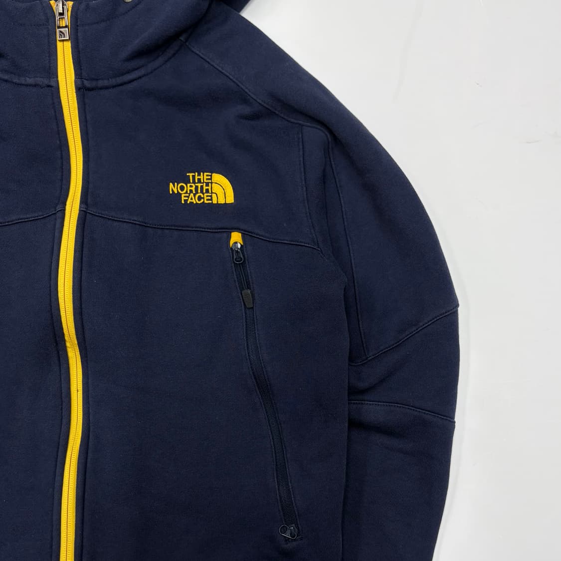 Thenorthface 노스페이스 옐로우 포인트 후드집업 상품이미지4