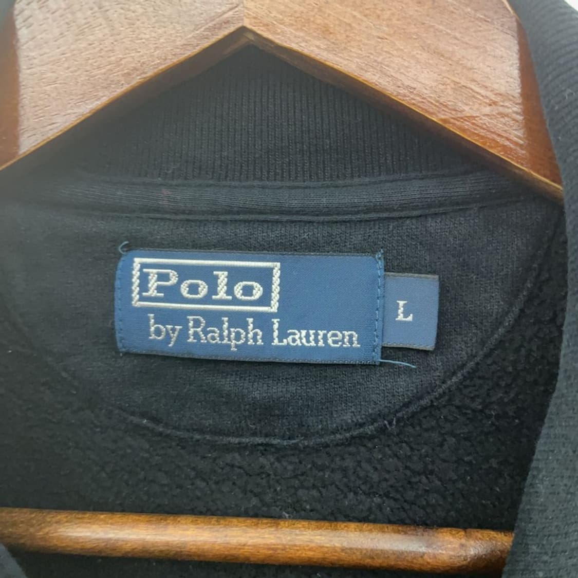 폴로 랄프로렌 치프키프 블랙와치 반집업 맨투맨 L C09455 상품이미지5