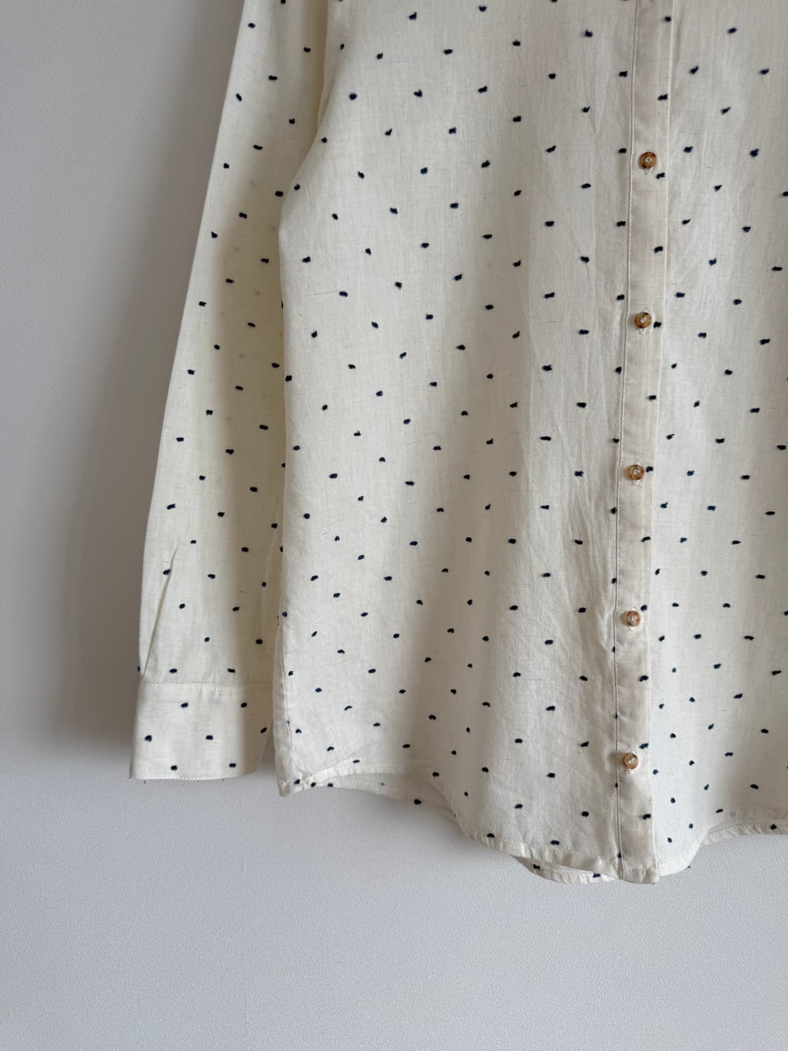 세잔(SEZANE) 도트 린넨 셔츠 상품이미지3