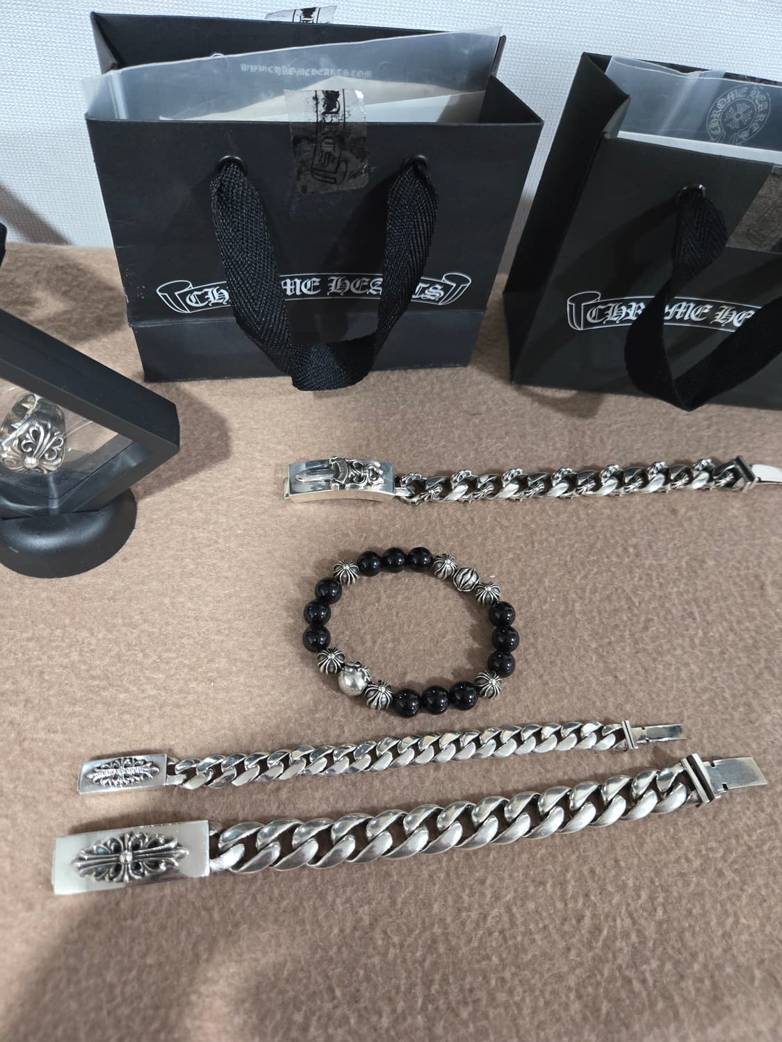 크롬하츠 플로랄 클래식ID 팔찌 상품이미지1