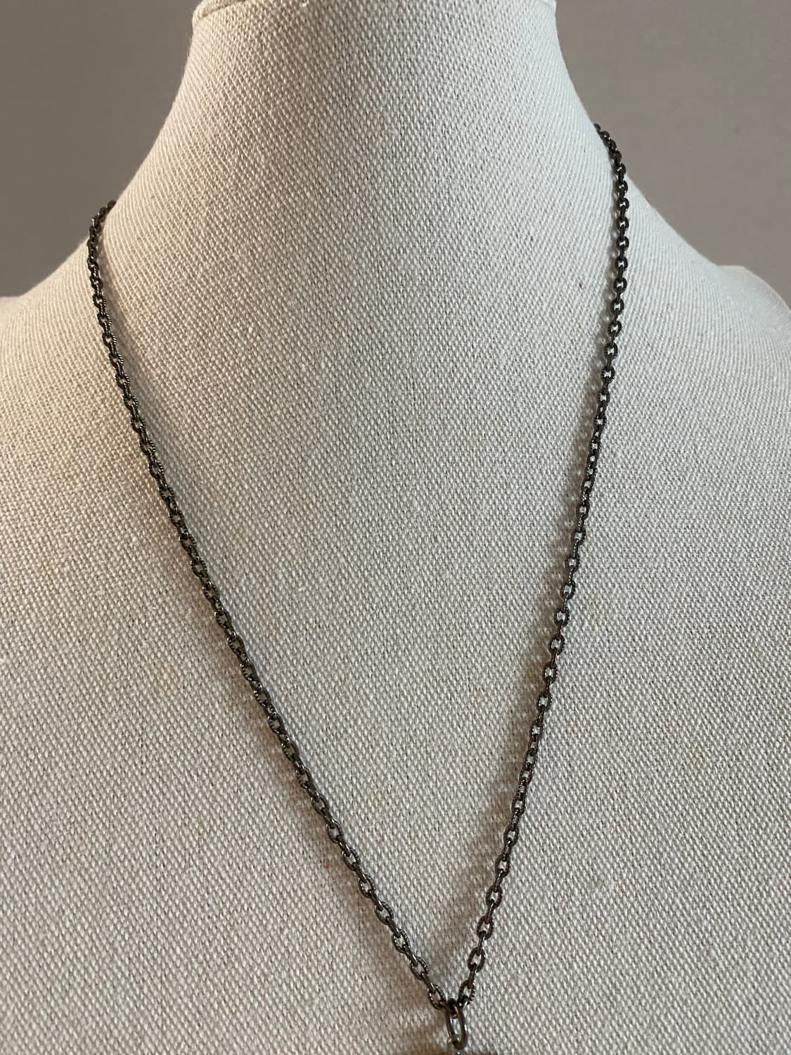 빈티지 플라워 우드 목걸이 주얼리 악세사리 상품이미지4