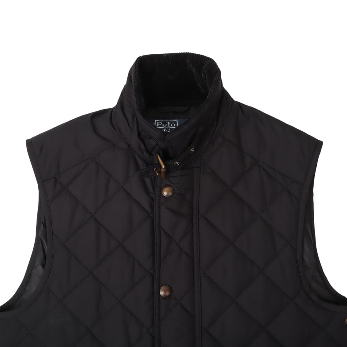 폴로 랄프로렌 블랙 코듀로이 퀄팅 베스트 상품이미지2