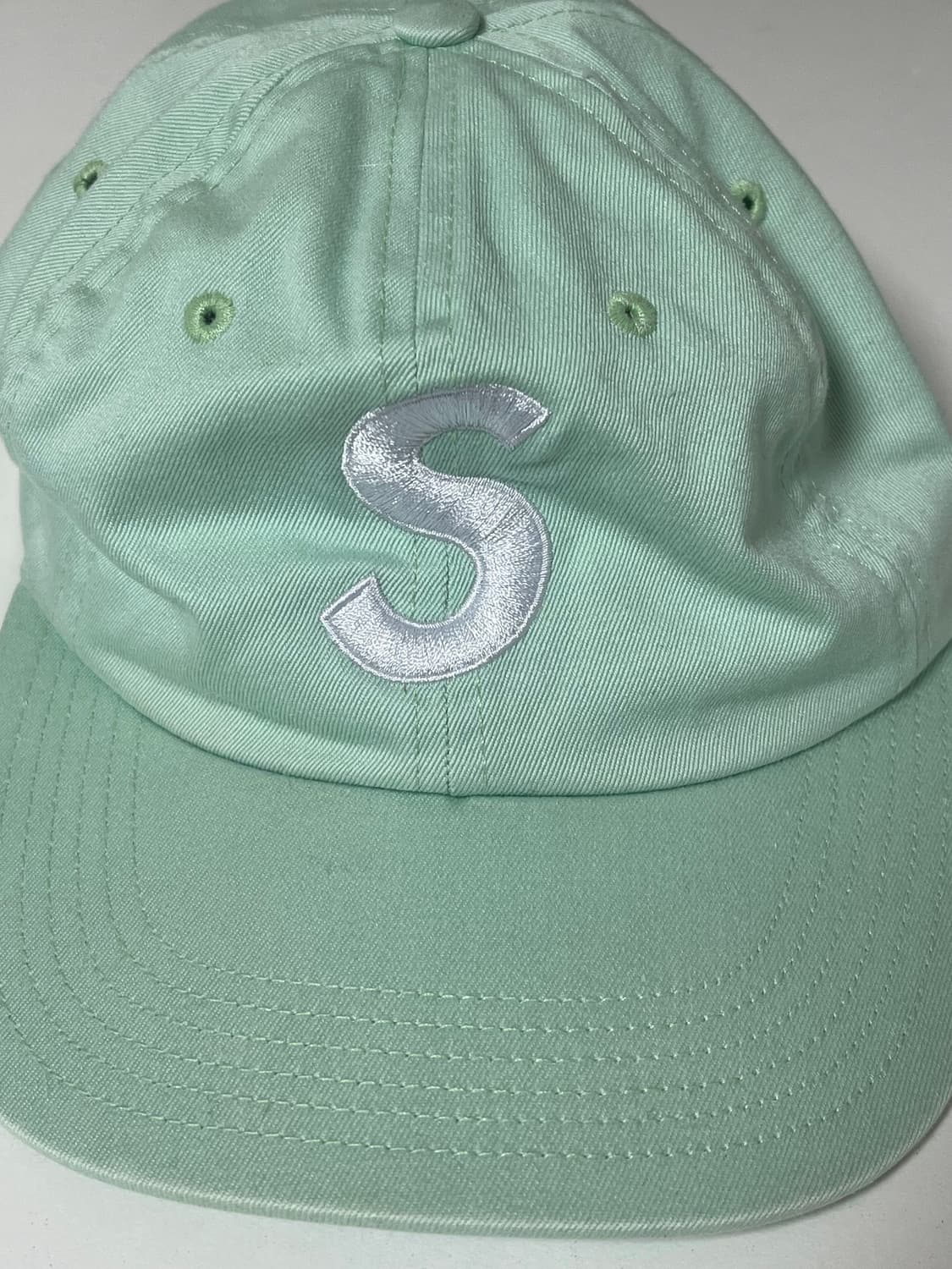 슈프림 S로고 볼캡 민트 상품이미지1