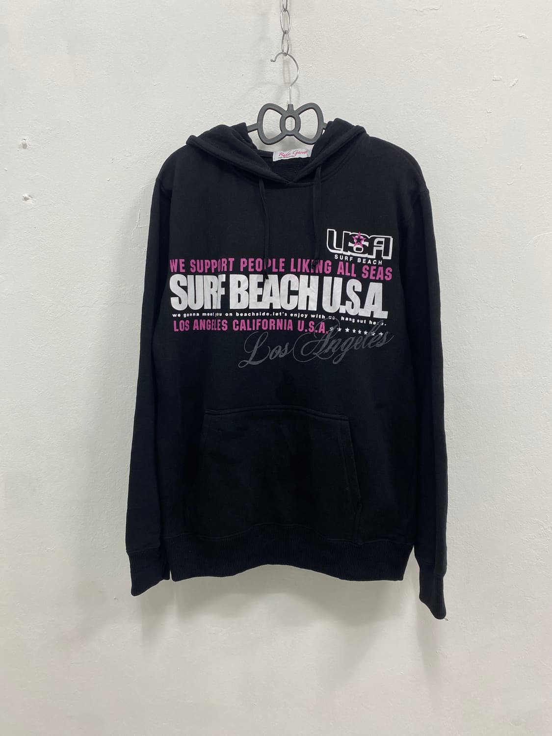 [RUDE GARRET] 펑크 y2k 레터링 후드티 상품이미지3