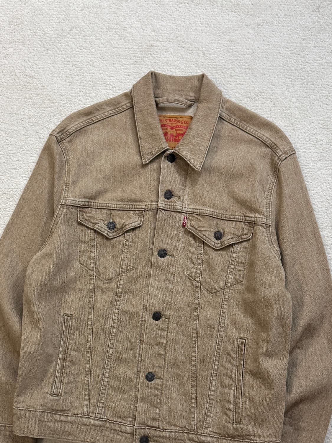 리바이스 데님 자켓 샌드베이지 상품이미지1