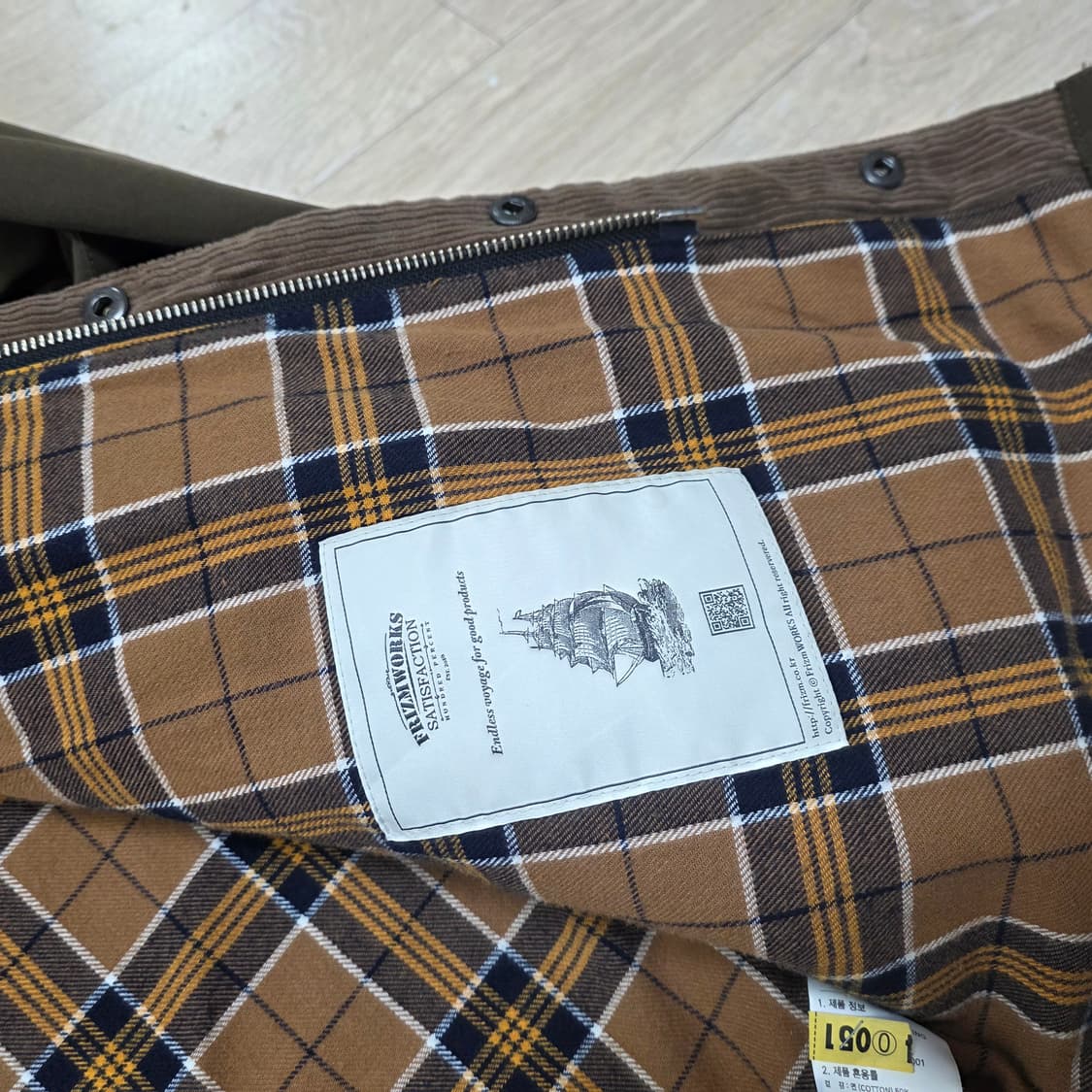 프리즘웍스 헌팅자켓 상품이미지4