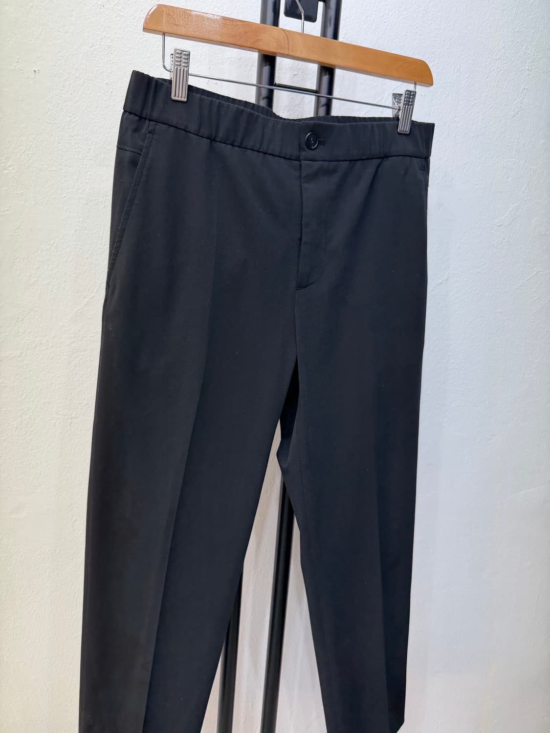 정품) 타임옴므 한섬 22ss 허리밴딩 슬랙스 팬츠 78 상품이미지2