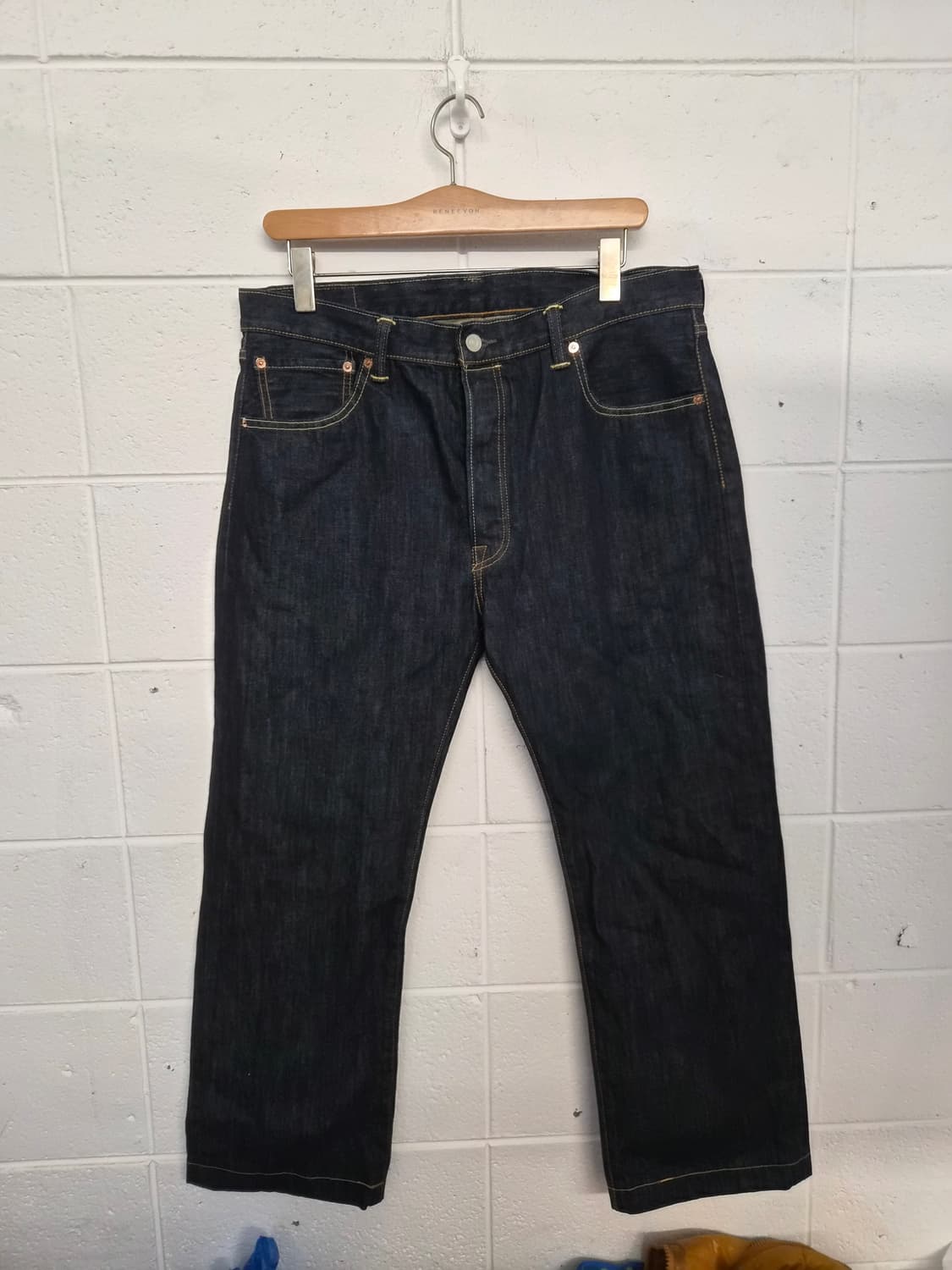 36) 리바이스 501 인디고 데님 팝니다 상품이미지1