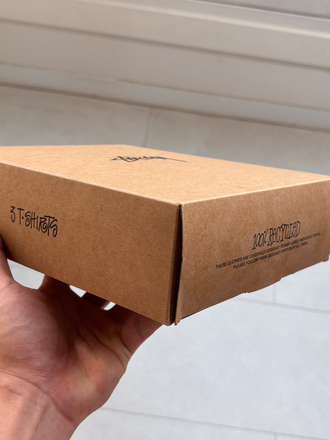 STUSSY UNDERSHIRT 3 PACK GREY HEATHER  상품이미지5