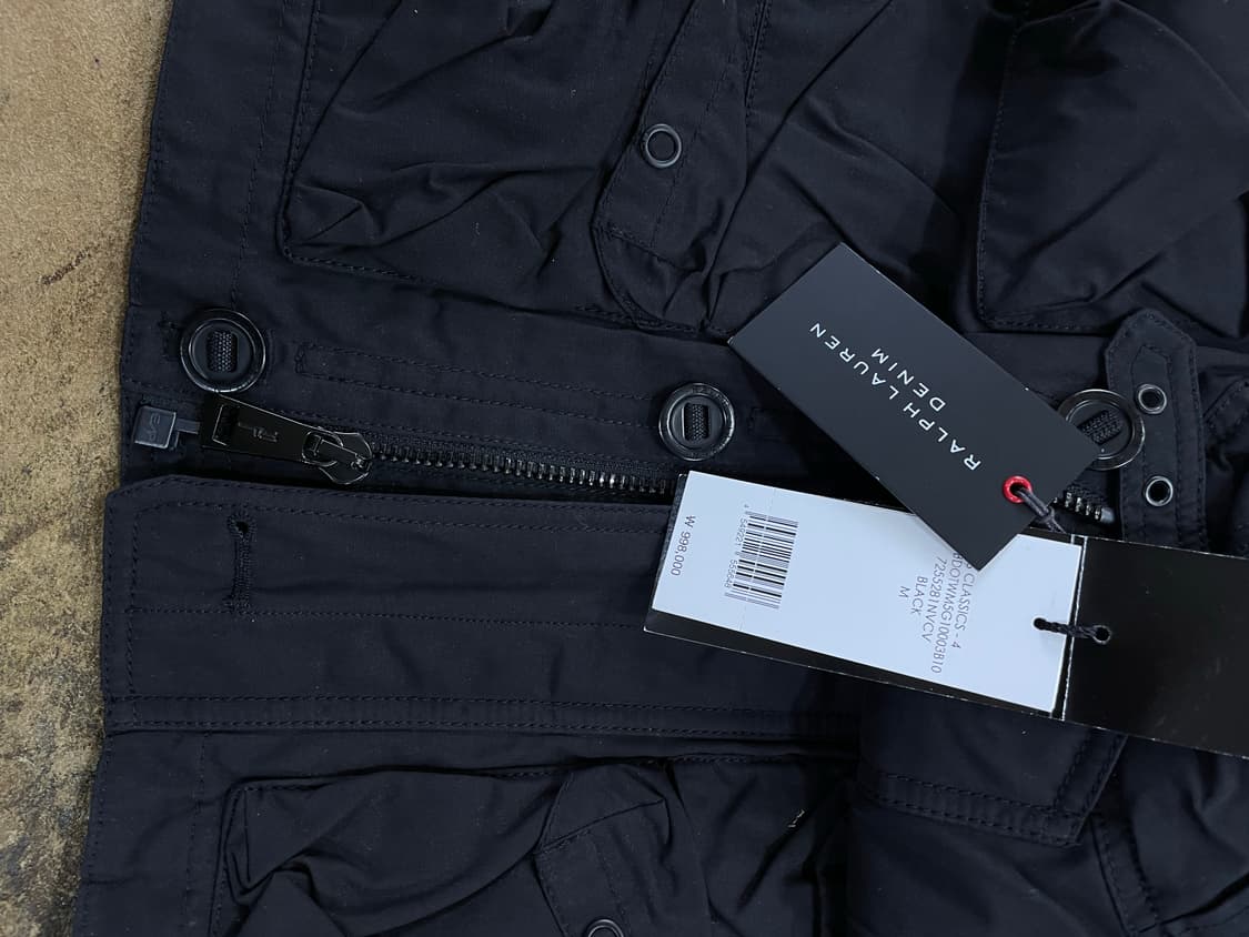 폴로랄프로렌(블랙라벨)/블랙 멀티포켓 베스트(M) 상품이미지7