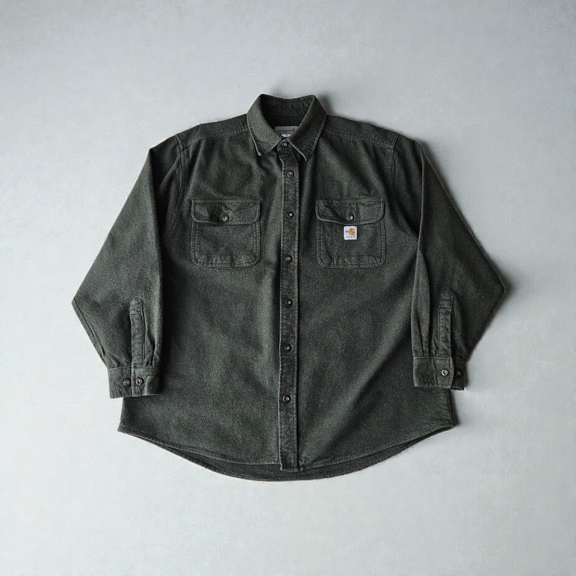 FR칼하트 기모 오버핏 긴팔셔츠 XL 상품이미지1