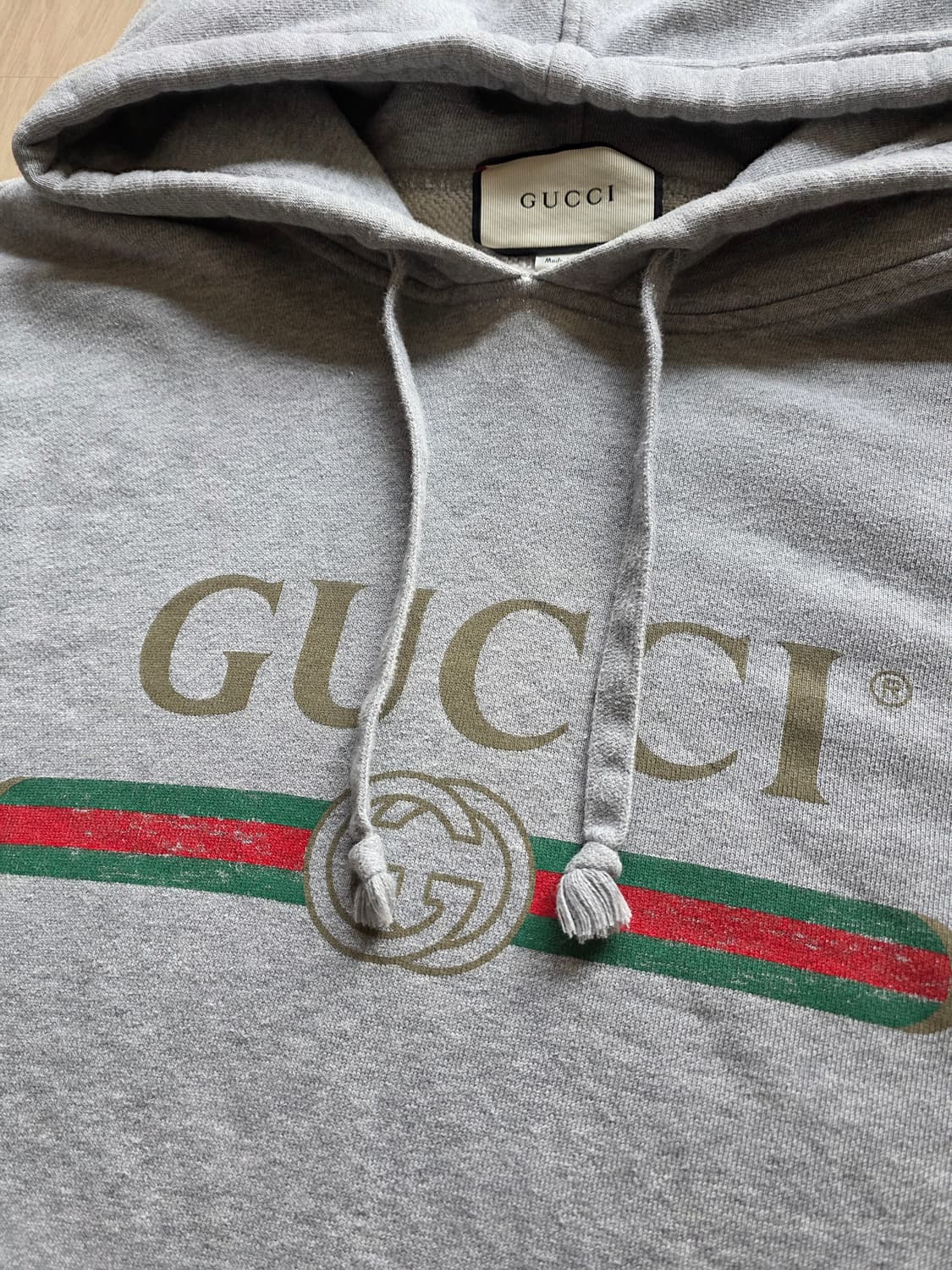 [xl]구찌 드래곤 로고 자수 후드티 상품이미지2