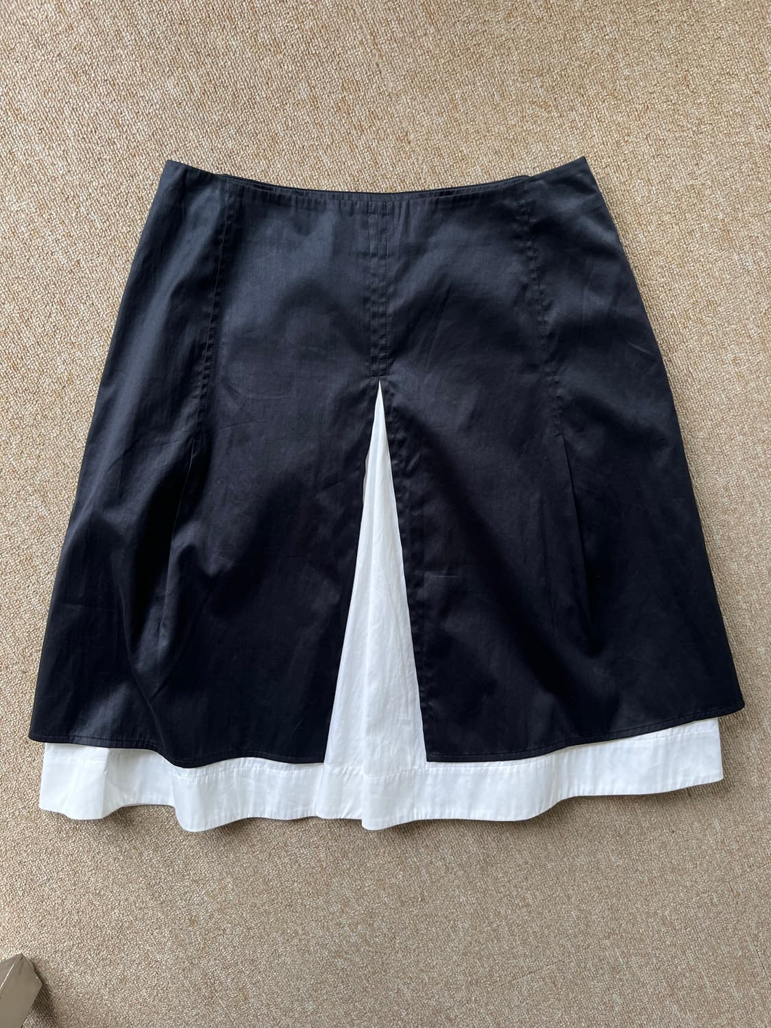 cotton layered skirt 상품이미지1