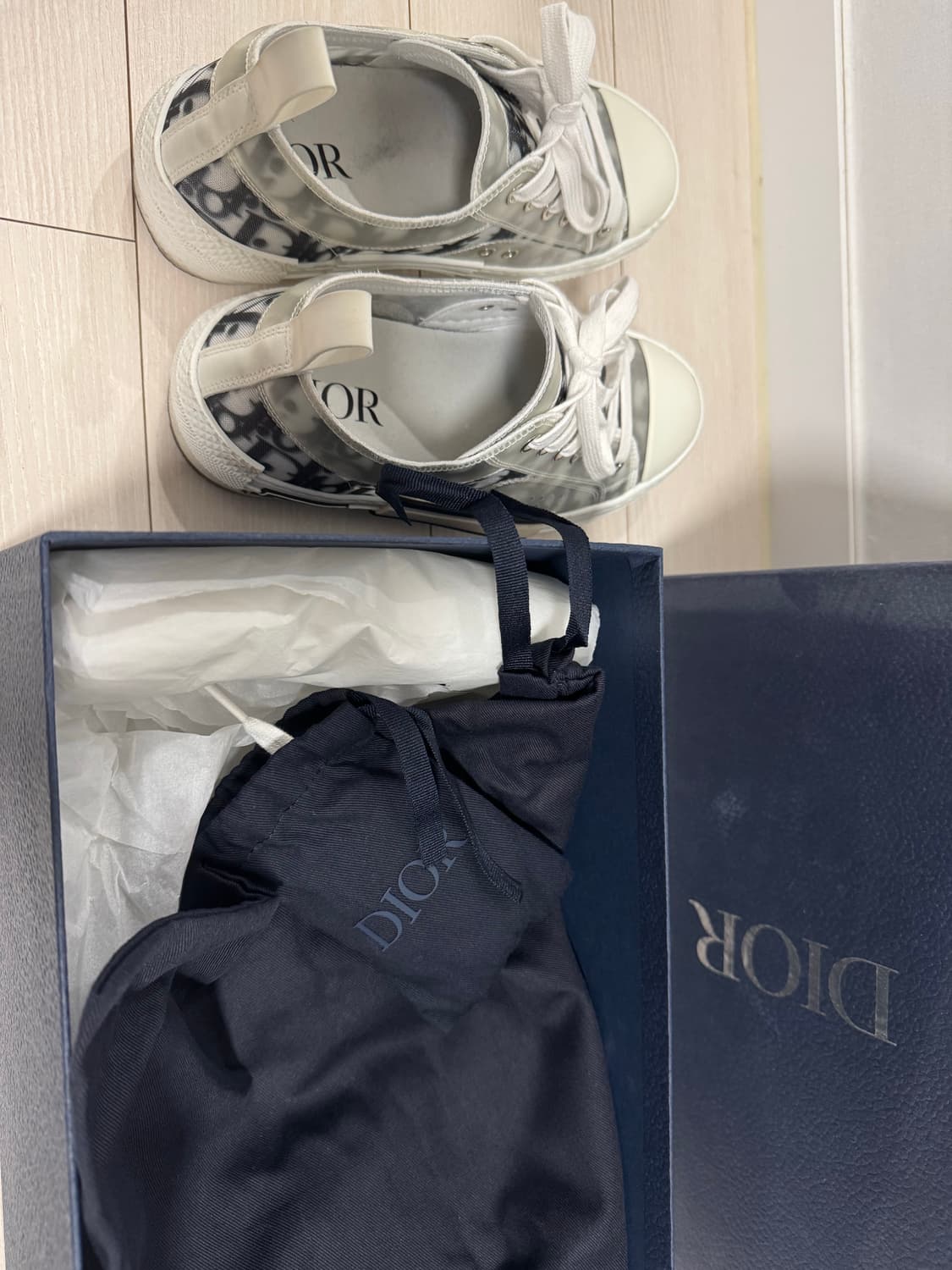 디올 오블리크 b23 로우 37사이즈(235-240) 상품이미지2