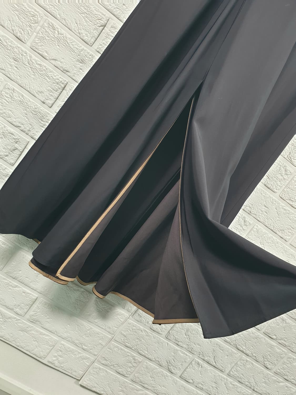 [55]한섬 더캐시미어 반팔 롱 원피스 상품이미지4