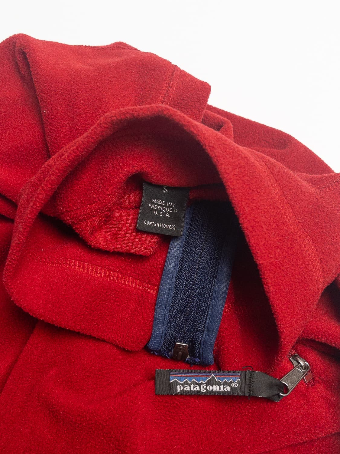 80s Patagonia Fleece 1/2 Pullover USA 상품이미지3
